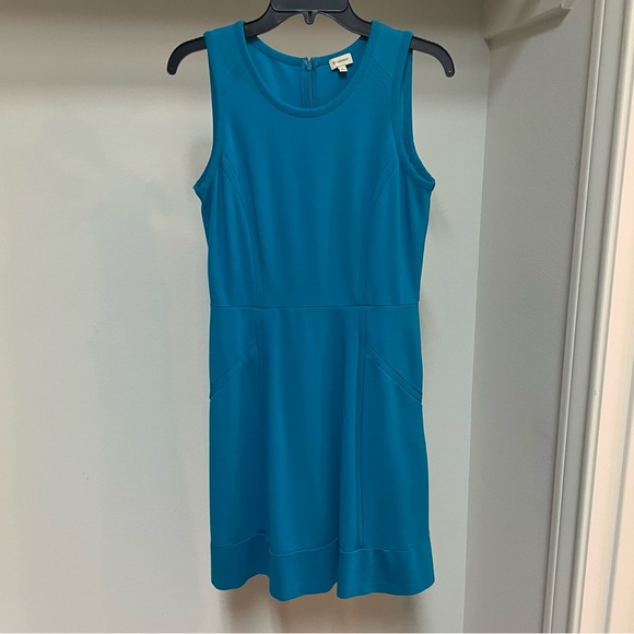 Blue A-line Dress by Cremieux, size 6 - Picture 2 of 8